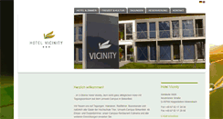 Desktop Screenshot of hotel-vicinity.de